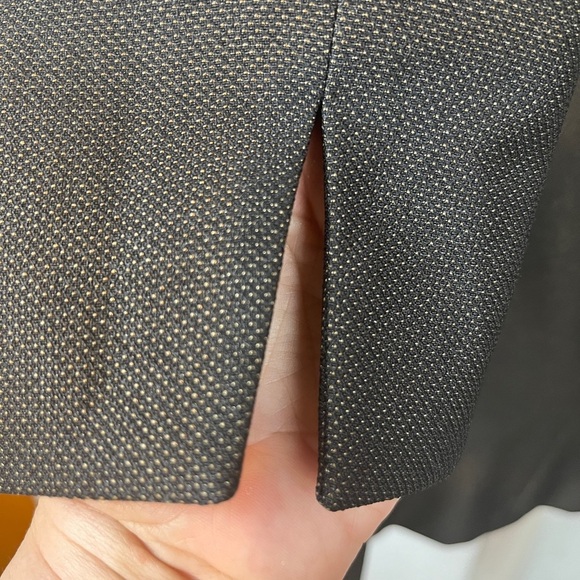 Evan-Picone Brownish Black Blazer Size 8 - Picture 6 of 8